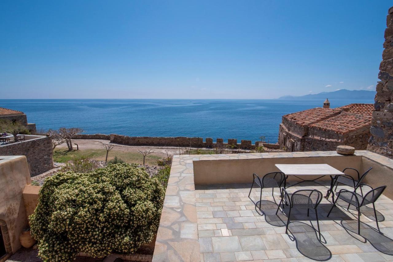 Goulas Traditional Guesthouse Monemvasia Bagian luar foto
