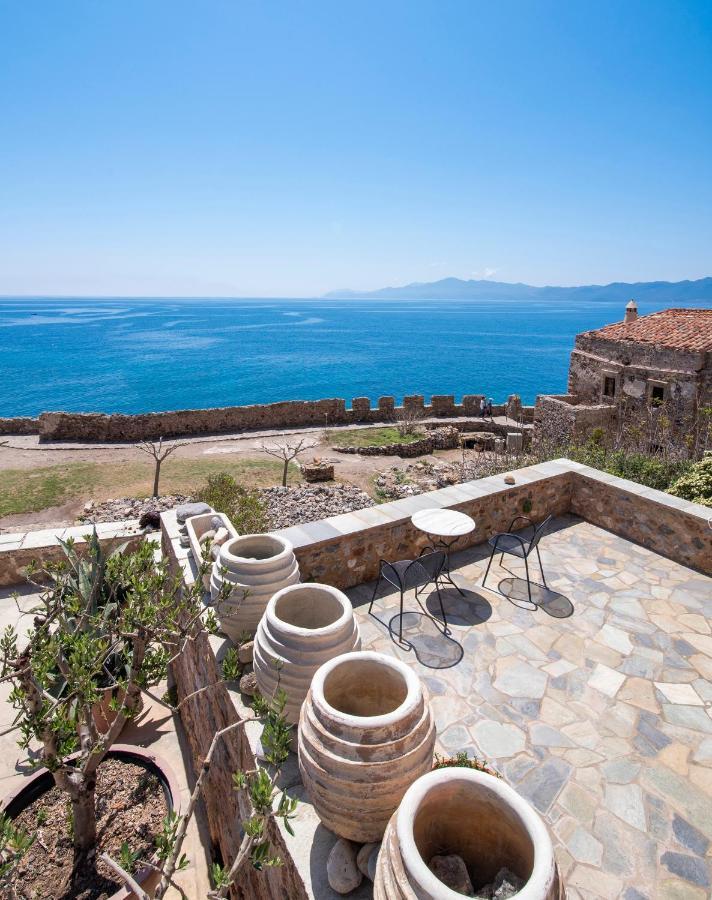 Goulas Traditional Guesthouse Monemvasia Bagian luar foto