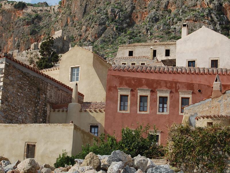 Goulas Traditional Guesthouse Monemvasia Bagian luar foto